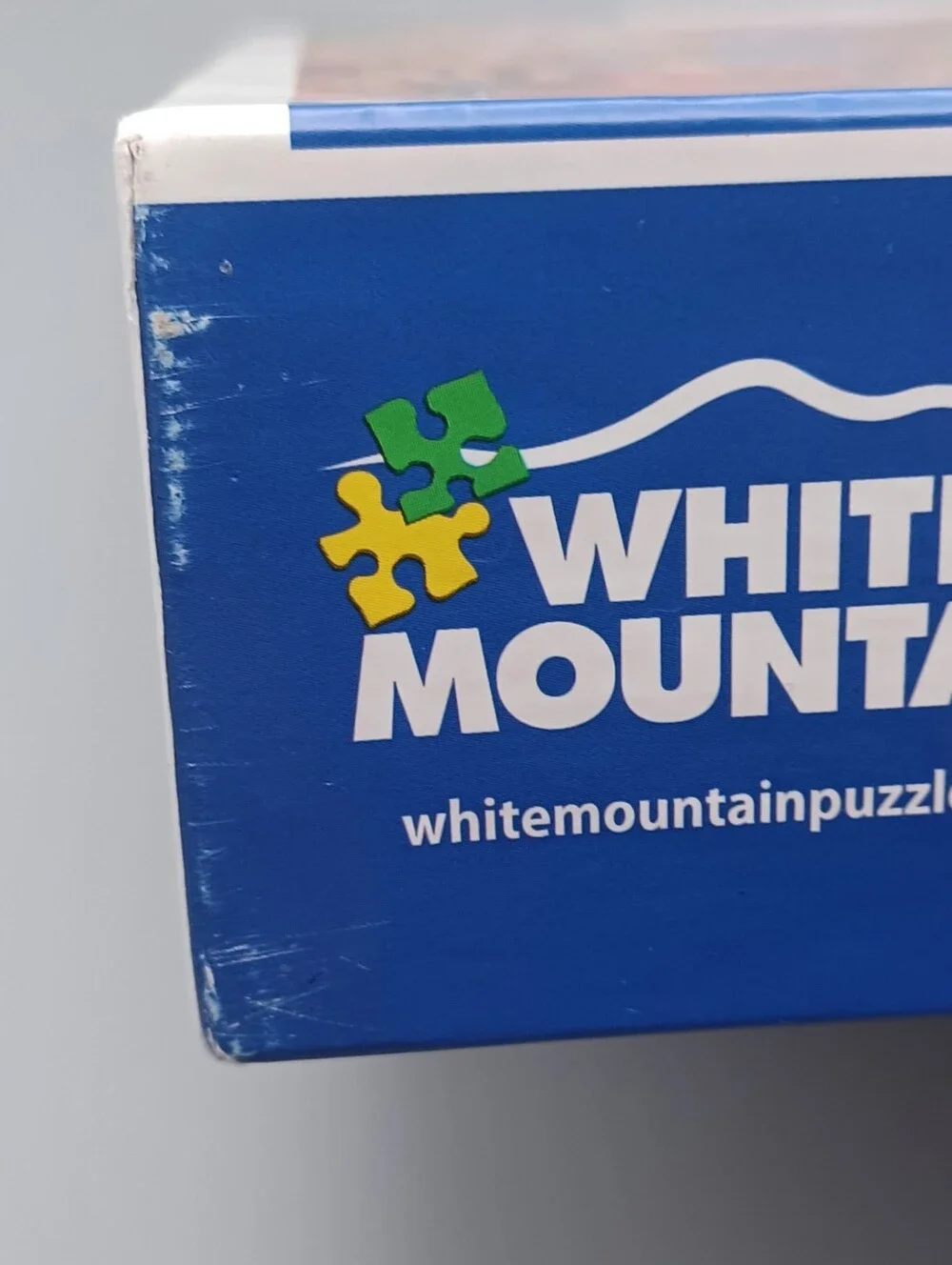 White Mountain Meeting Santa Puzzle Complete